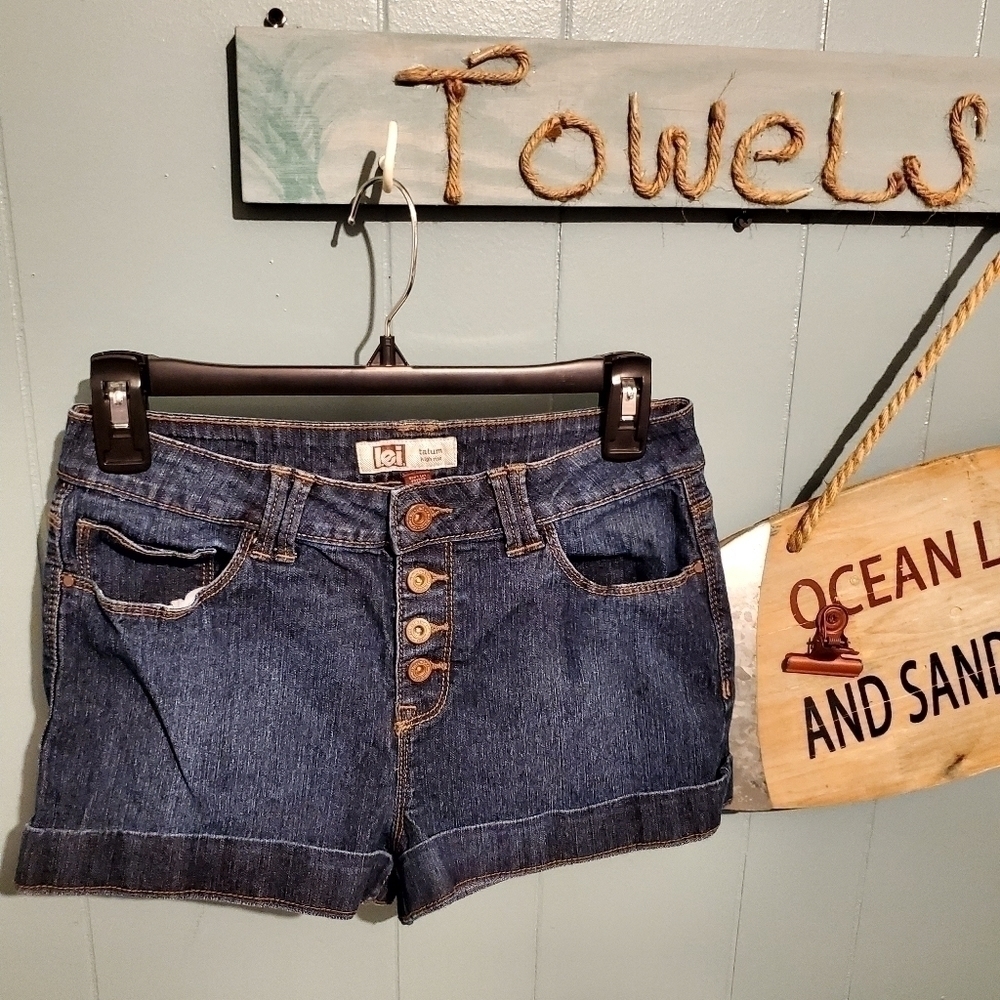 LEI JEAN SHORTS